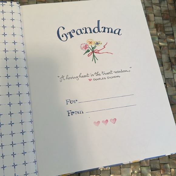 Susan Branch Grandma Tell Me Your Story Guided Journal Book New 124 pages - Picture 2 of 5